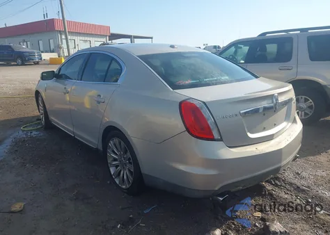 2009 Lincoln Mks из США, поврежденный, VIN 1LNHM94R29G622068